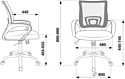 Бюрократ CH-695N/SL/OR/BLACK (черный/оранжевый)