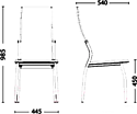 Nowy Styl Martin chrome (EV 16)