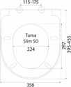 Berges Wasserhaus Ego Rimless + Toma Slim SO + Novum525 + D7 047237