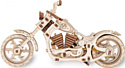 Eco-Wood-Art 3D Мотоцикл Cruiser Ecr