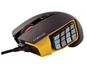 Corsair Scimitar PRO RGB Gaming Mouse Yellow-black USB