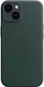 Apple MagSafe Leather Case для iPhone 14 (зеленый лес)