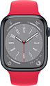 Apple Watch Series 8 45 мм (алюминиевый корпус, спортивный силиконовый ремешок) Apple Watch Series 8 45 мм (алюминиевый корпус, спортивный силиконовый ремешок)