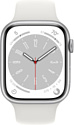 Apple Watch Series 8 45 мм (алюминиевый корпус, спортивный силиконовый ремешок) Apple Watch Series 8 45 мм (алюминиевый корпус, спортивный силиконовый ремешок)