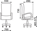 Brabix Spark GM-201 532505 (черный/голубой)