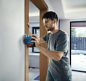 Bosch GEX 185-LI Professional 06013A5021 (с 1-м АКБ, кейс) Bosch GEX 185-LI Professional 06013A5021 (с 1-м АКБ, кейс)