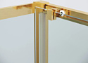 Grossman Cosmo 80x195 200.K33.02.80.32.00 (золото сатин/стекло прозрачное) Grossman Cosmo 80x195 200.K33.02.80.32.00 (золото сатин/стекло прозрачное)