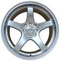 Sakura Wheels 391A 6.5x15/4x100/114.3 D67.1 ET38 Silver