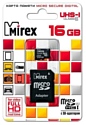 Mirex microSDHC Class 10 UHS-I U1 16GB + SD adapter