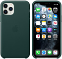 Apple Leather Case для iPhone 11 Pro (зеленый лес)