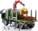 Bruder Scania R-series Timber truck with 3 trunks 03524