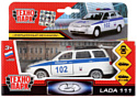 Технопарк Lada 111 Полиция SB-16-67-P(W)-WB