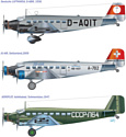 Italeri 150 Junkers Ju 52 / 3M Tante Ju