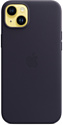 Apple MagSafe Leather Case для iPhone 14 Plus (чернила)