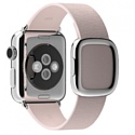 Apple Watch 38mm Stainless Steel with Pink Modern Buckle (MJ362)