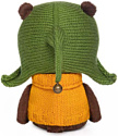 BUDI BASA Collection Медведь Федот в шапочке и свитере (15 см)