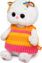 BUDI BASA Collection Кошечка Ли-Ли Baby в полосатом вязаном жилете LB-086 (20 см)