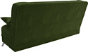 Лига диванов Анна 28065 (микровельвет, зеленый)
