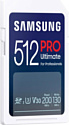 Samsung PRO Ultimate SDXC 512GB (с кардридером)