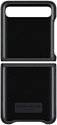 Samsung Leather Cover для Galaxy Z Flip (черный)