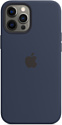 Apple MagSafe Silicone Case для iPhone 12 Pro Max (темный ультрамарин)