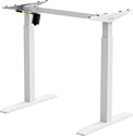 ErgoSmart Electric Desk Prime 1360х800х36 мм (бетон чикаго/белый)