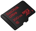 Sandisk Ultra microSDXC Class 10 UHS-I 90MB/s 200GB + SD adapter