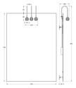 Ellux Crystal 55х75 (CRY-A3 0206)