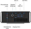 Chuwi CoreBox 4th i5-1235U/16GB/512GB/Win11Pro