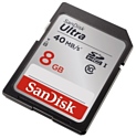 Sandisk Ultra SDHC Class 10 UHS-I 40MB/s 8GB