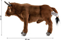 Hansa Сreation Бык коричневый 5829 (30 см)