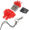 QUMO Fundroid microSDHC QM32GCR-MSD10-FD-RED 32GB