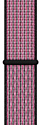 Apple Nike из плетеного нейлона 44 мм (розовый всплеск/пурпурн.)MWU42