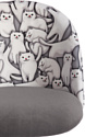 TetChair Melody Cats/29 (ткань/флок, серый)