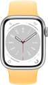 Apple Watch Series 8 LTE 45 мм (алюминиевый корпус, спортивные силиконовые ремешки S/M + M/L)