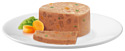 Gourmet (0.085 кг) 1 шт. Gold Кусочки в паштете "Террин" с уткой, морковью и шпинатом по-французски