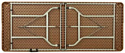 Calviano Складной, прямоугольный 183x75 см (коричневый)