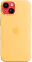 Apple MagSafe Silicone Case для iPhone 14 (солнечное сияние)