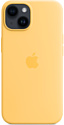Apple MagSafe Silicone Case для iPhone 14 (солнечное сияние)