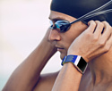 Fitbit спортивный для Fitbit Ionic (L, кобальт/лайм)