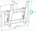 Holder LCD-T4608