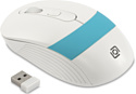 Oklick 310MW white/blue