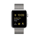 Apple Watch Series 2 42mm Silver with Pearl Woven Nylon (MNPK2)