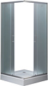 Aquanet SE-800S 80x80 (узорчатое стекло)