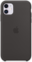 Apple Silicone Case для iPhone 11 (черный)