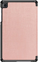 JFK Smart Case для Samsung Galaxy Tab A7 Lite (розово-золотистый)
