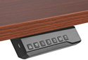 ErgoSmart Electric Desk 1360x800x36 мм (бетон Чикаго светло-серый/белый)