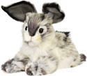 Hansa Сreation Кролик вислоухий серый 6522 (40 см)