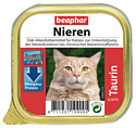 Beaphar (0.1 кг) 16 шт. Beaphar Полнорационная диета (паштет) Nieren Taurin с курицей и таурином для кошек