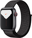 Apple Watch Series 5 40mm GPS + Cellular Aluminum Case with Nike Sport Loop